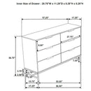Sonora 4 & 5 Piece Bedroom Set