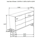 Sonora 4 & 5 Piece Bedroom Set
