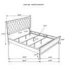 Sonora 4 & 5 Piece Bedroom Set