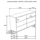 Sonora 4 & 5 Piece Bedroom Set