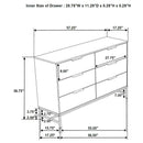 Sonora 4 & 5 Piece Bedroom Set