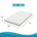 Artemisia 10" E.King, Full, Twin, & Queen Memory Foam Mattress