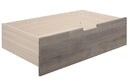 Woodrow Twin/Full Toy Box (1 Set) in Gray 2042NB-TFT