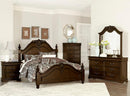 Mont Belvieu King Panel Bed in Dark Cherry 1869K-1EK*