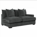 Worchester Right Side 2-Seater in Gray 9857DG-2R