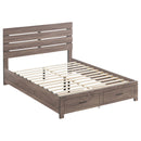 Brantford Wood Storage Panel Bed