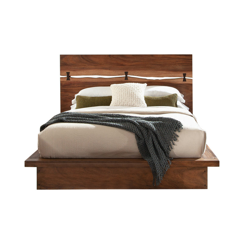 Winslow Storage Bedroom Set Smokey Walnut