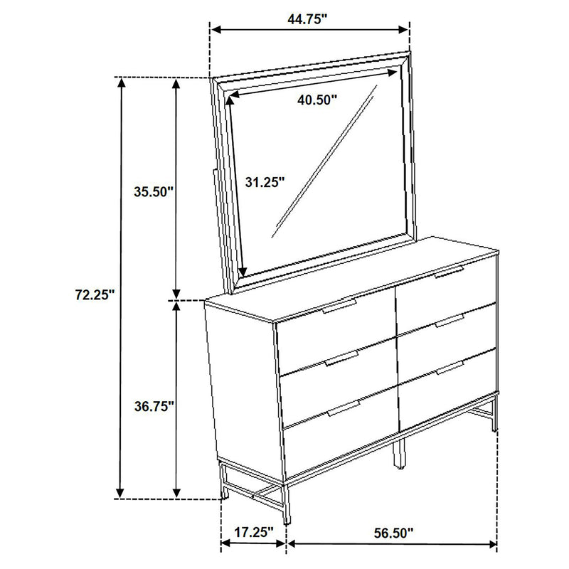 Sonora Dresser With Mirror