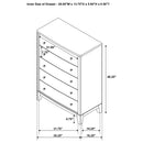 Granada 5 Pc Bedroom Set