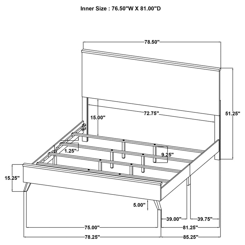 Kaywood Eastern King Bed