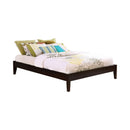 Hounslow California King, E.King, & Queen Universal Platform Bed Cappuccino