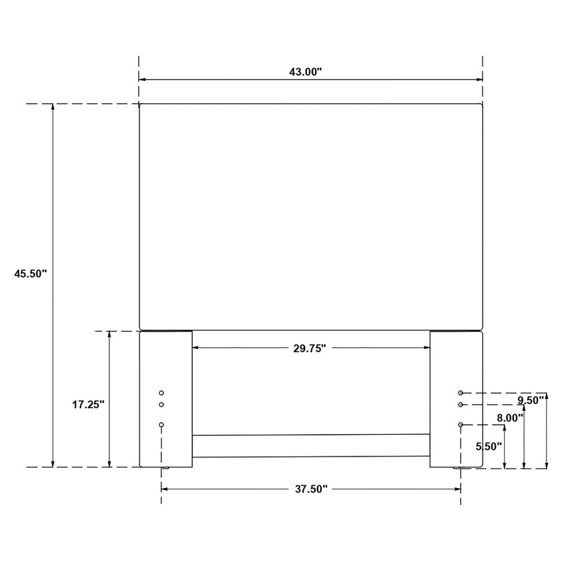 Kosmo Twin Headboard