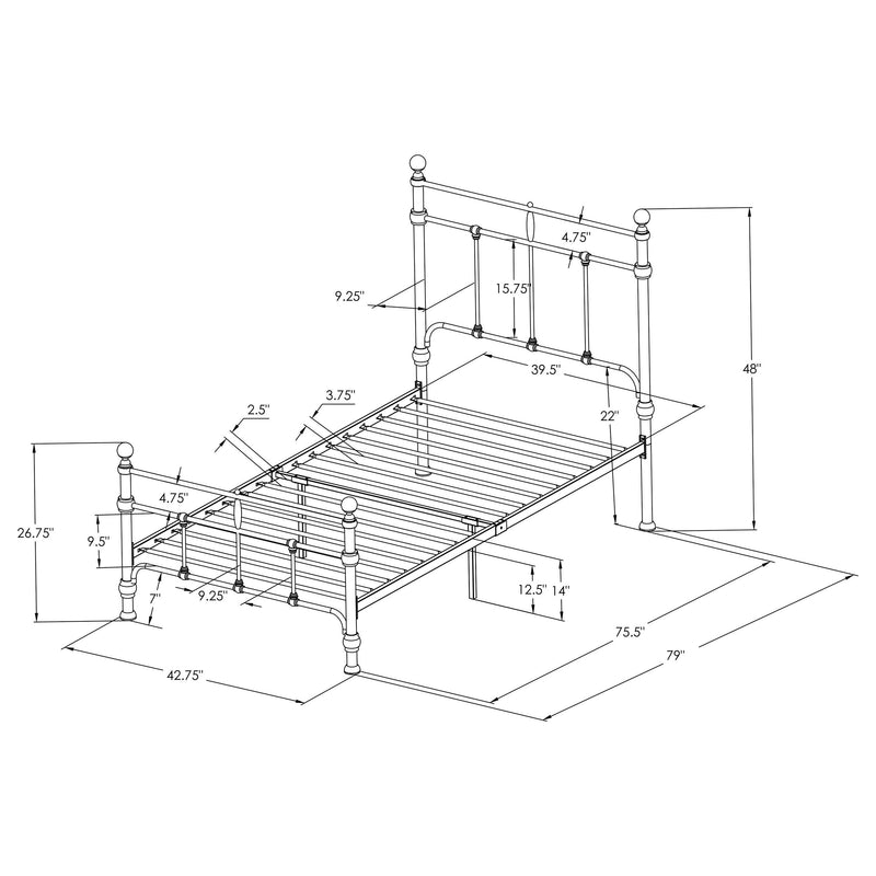 Novak Twin Bed