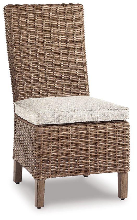 Beachcroft Outdoor Side Chair with Cushion (Set of 2)