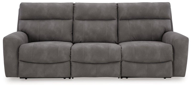 Next-Gen DuraPella Performance Fabric 3-Piece Dual Power Reclining Modular Sofa