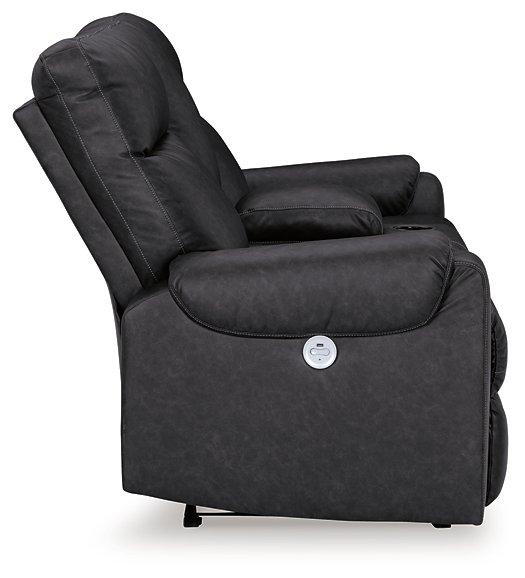 Axtellton Power Reclining Loveseat with Console