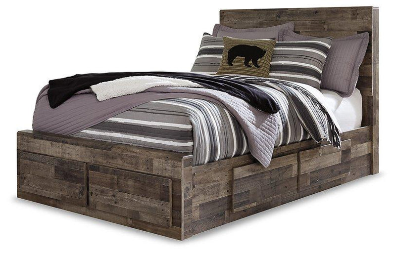 Derekson Youth Bed with 6 Storage Drawers