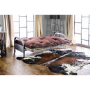 Aksel Black/Red Futon Mattress, Black, Red & Gray