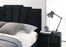 Florizel Bed Black & Red