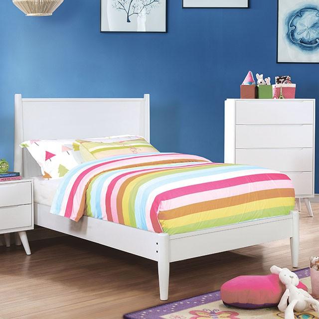 LENNART II White E.King Bed