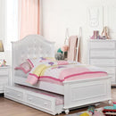 OLIVIA White Full & Twin Bed