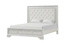 Stella Mia Bed White & White