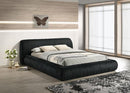 Palmdale Bed Black & Ivory