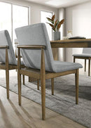 ST GALLEN Side Chair (2/CTN), Natural Tone/Light Gray