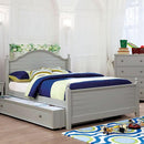 Diane Bed Blue & Gray