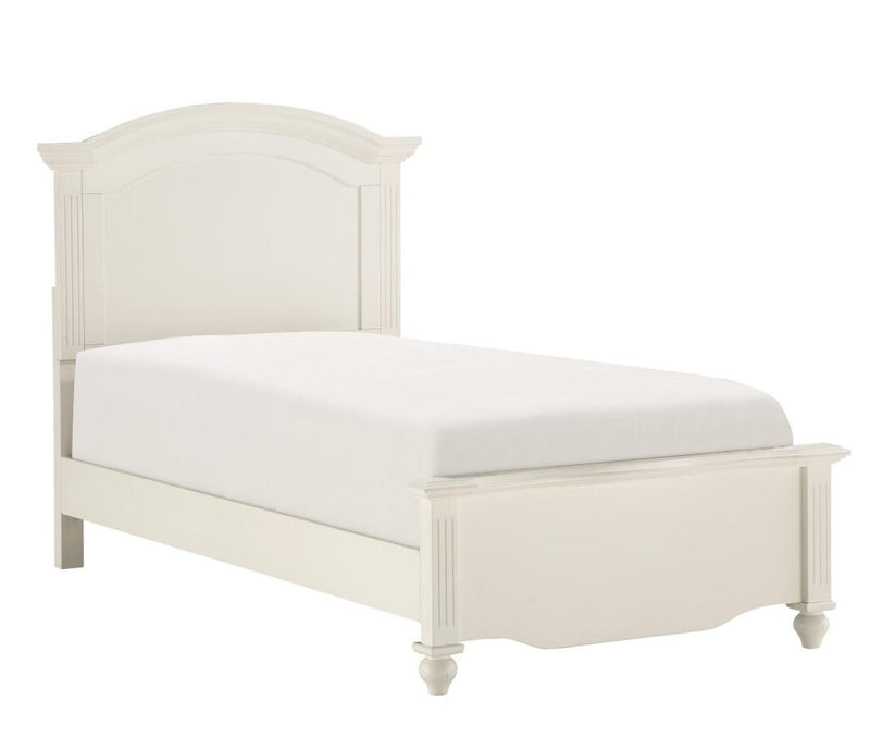 Meghan Full Panel Bed in White 2058WHF-1*