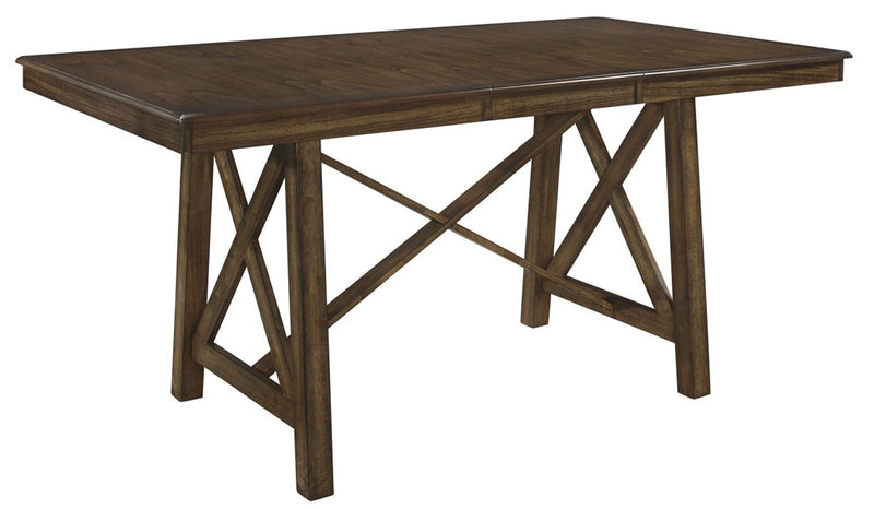 Levittown Counter Height Table in Brown 5757-36