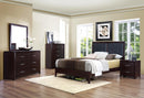 Edina 2 Drawer Nightstand in Espresso-Hinted Cherry 2145-4