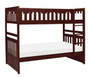 Rowe Twin/Twin Bunk Bed in Dark Cherry B2013DC-1*