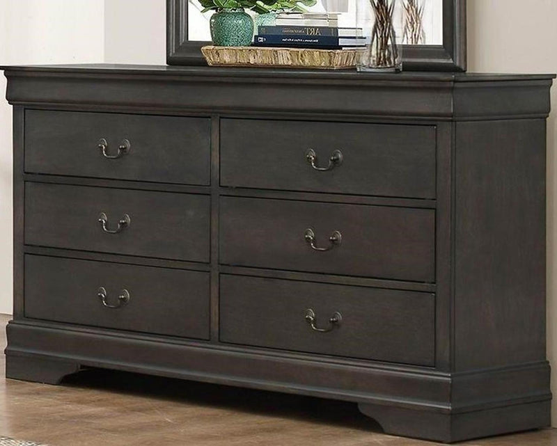 Mayville 6 Drawer Dresser in Gray 2147SG-5 image