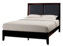 Edina Queen Panel Bed in Espresso-Hinted Cherry 2145-1