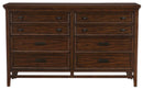 Frazier Dresser in Dark Cherry 1649-5
