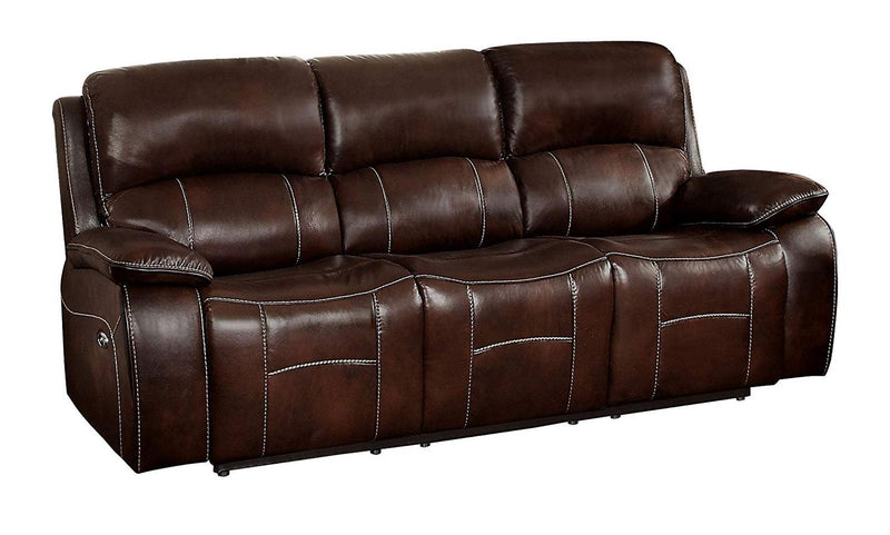 Mahala Double Reclining Sofa in Brown 8200BRW-3 image