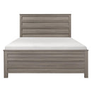Waldorf King Panel Bed in Dark Gray 1902K-1EK*