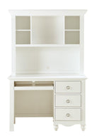 Meghan Writing Hutch/ Desk Set in White 2058WH-14*