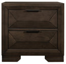 Chesky Nightstand in Warm Espresso 1753-4