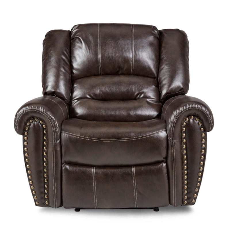 Center Hill Glider Reclining Chair in Dark Brown 9668BRW-1 image