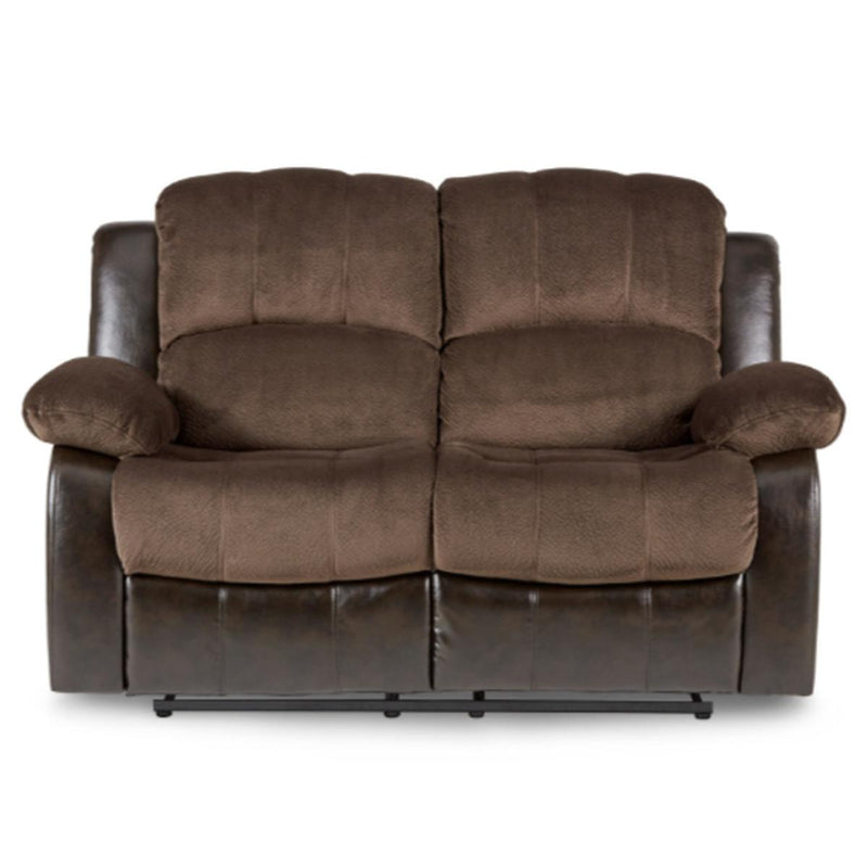 Granley Double Reclining Loveseat in Chocolate 9700FCP-2 image