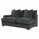 Worchester Left Side 2-Seater in Gray 9857DG-2L