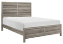 Mandan Full Panel Bed in Weathered Gray 1910GYF-1*