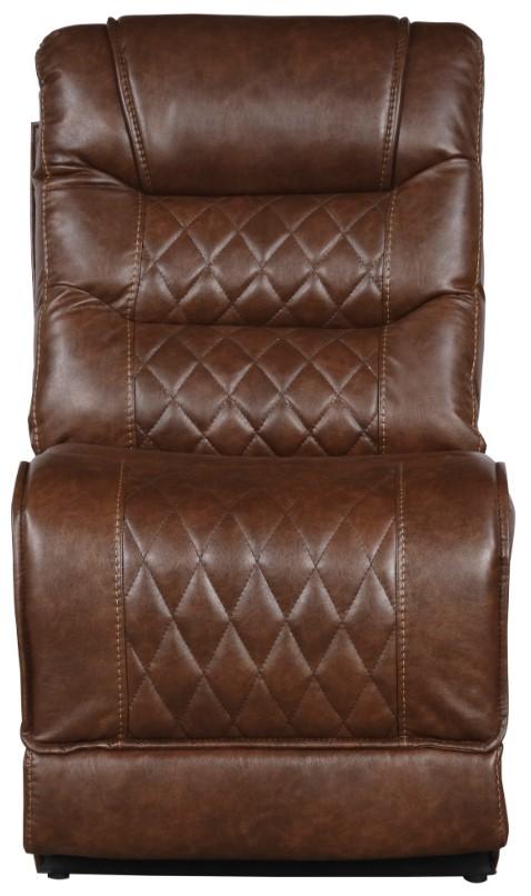 Putnam Armless Chair in Brown 9405BR-AC image