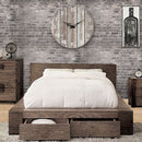 Janeiro Bed Brown & Grey