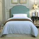 Hasselt King Headboard Green