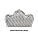 Ventresca Bed White & Chrome